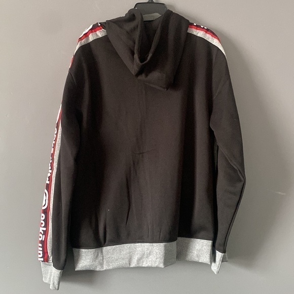 Y2K Streetwear Zip Hoodie Large NWT Ecko Logo Tape 2000s Hip-Hop - Picture 8 of 14